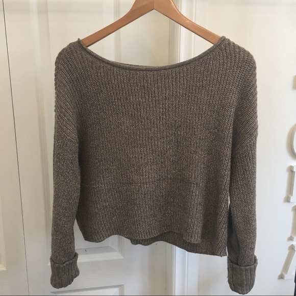 ⭐️GARAGE - mocha sweater!!!⭐️ - Picture 1 of 4